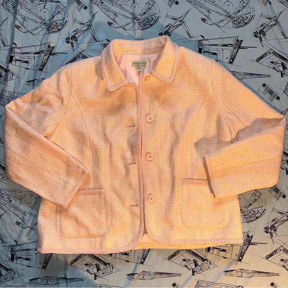 Appleseed's Soft Pink Women's Blazer - Picture 1 of 13